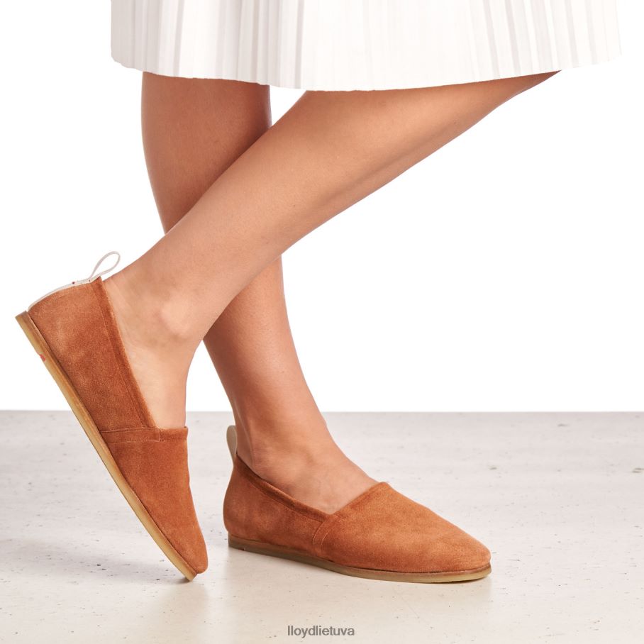 LLOYD odinis šlepetės ant šlepetės moterys avalynė rudas VF40PZ1123