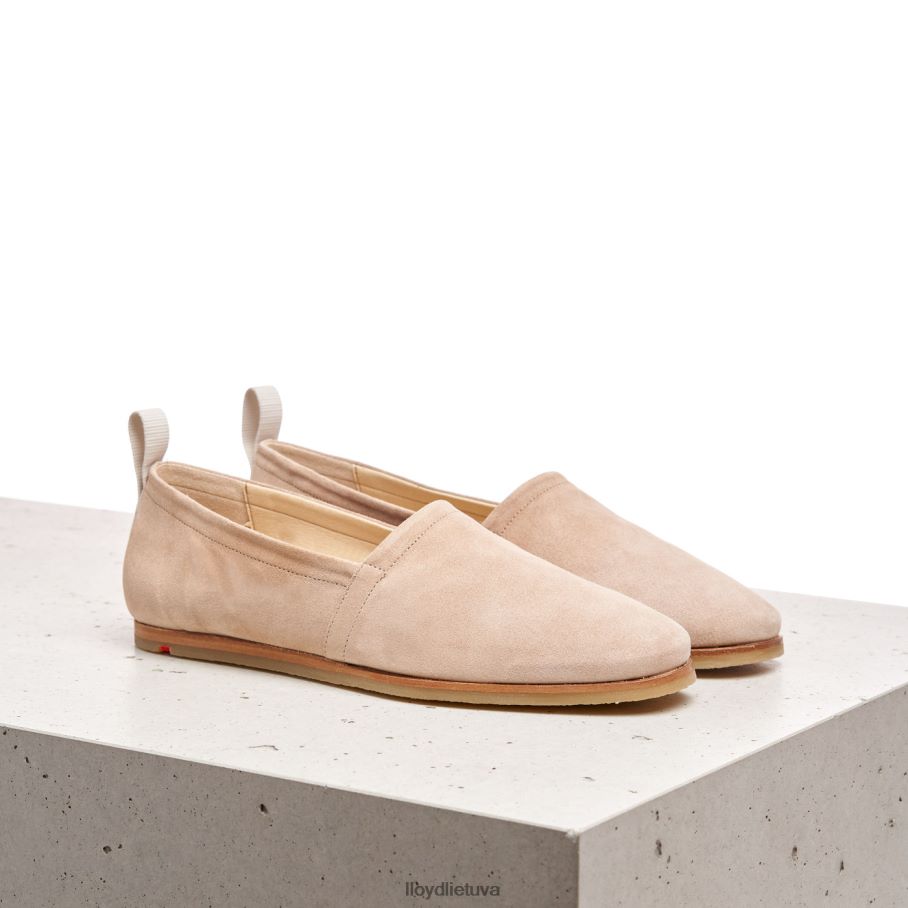 LLOYD odinis šlepetės ant šlepetės moterys avalynė smėlio spalvos VF40PZ1129