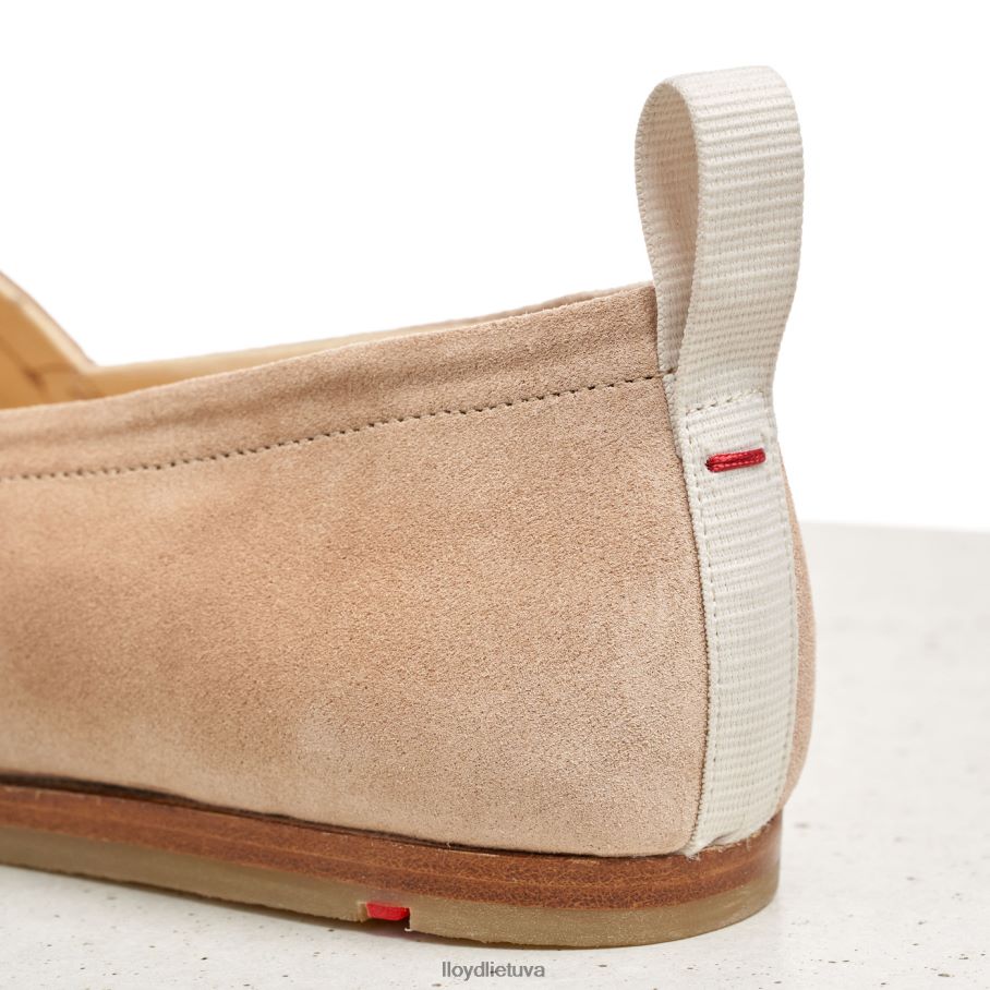 LLOYD odinis šlepetės ant šlepetės moterys avalynė smėlio spalvos VF40PZ1129