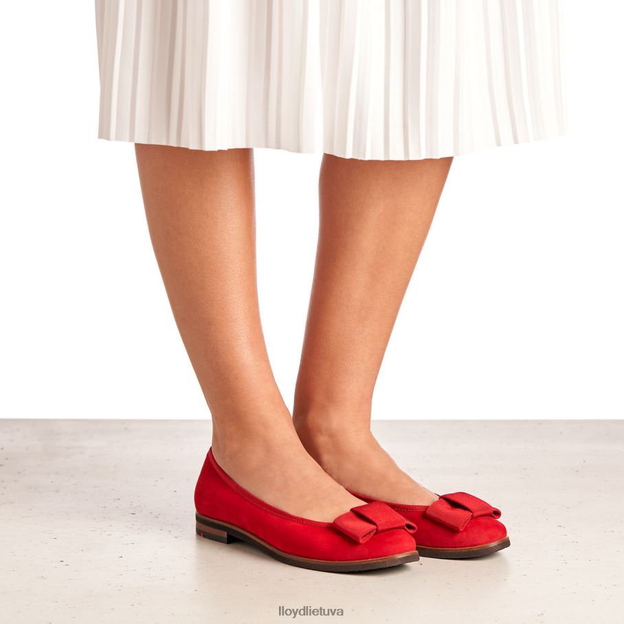 LLOYD odinė balerina moterys avalynė raudona VF40PZ1175
