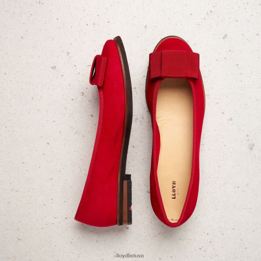 LLOYD odinė balerina moterys avalynė raudona VF40PZ1175