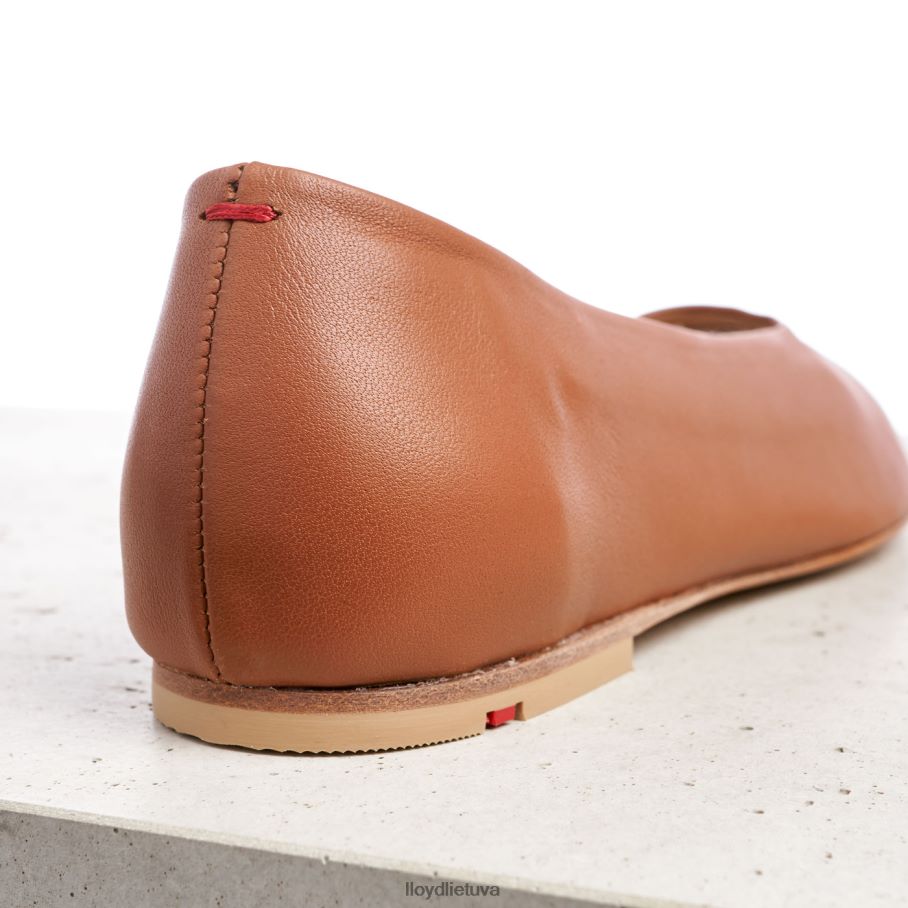 LLOYD odinė balerina moterys avalynė rudas VF40PZ1256