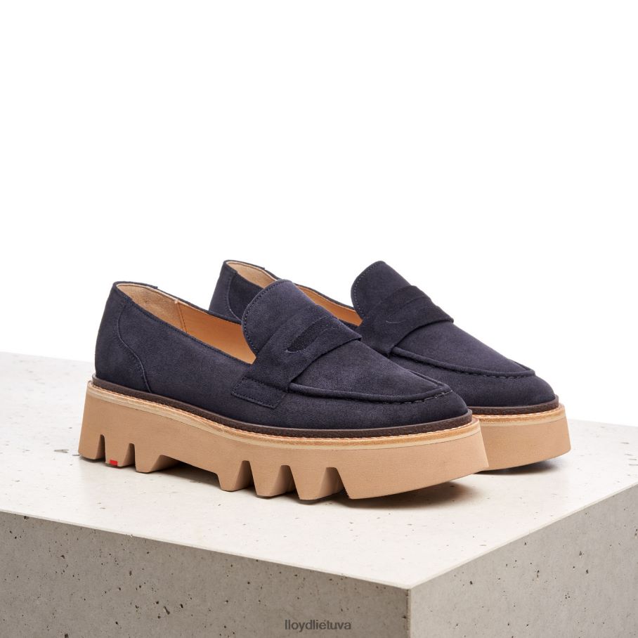 LLOYD odinė užsegama šlepetė moterys avalynė mėlyna VF40PZ1074