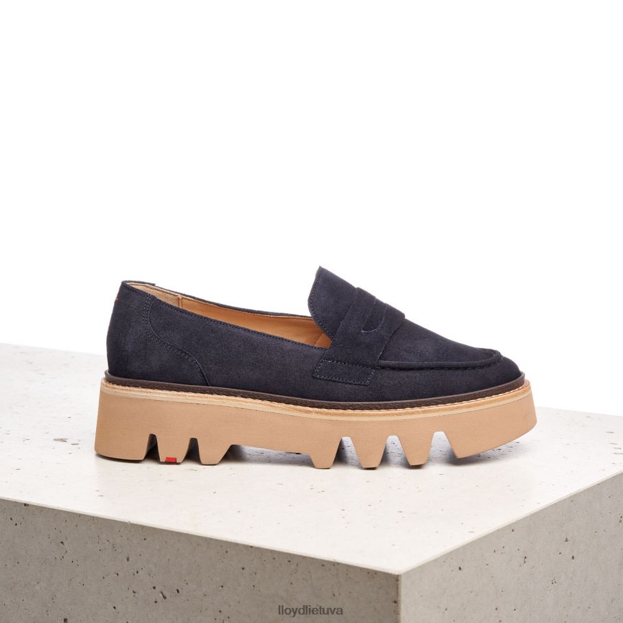 LLOYD odinė užsegama šlepetė moterys avalynė mėlyna VF40PZ1074