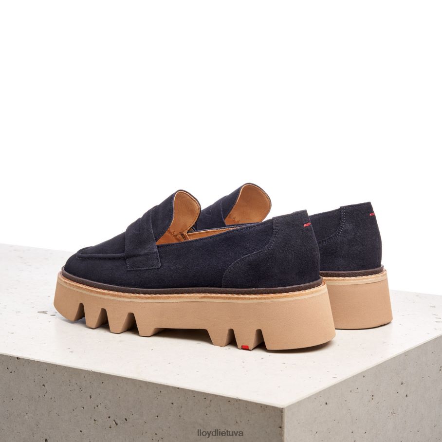 LLOYD odinė užsegama šlepetė moterys avalynė mėlyna VF40PZ1074