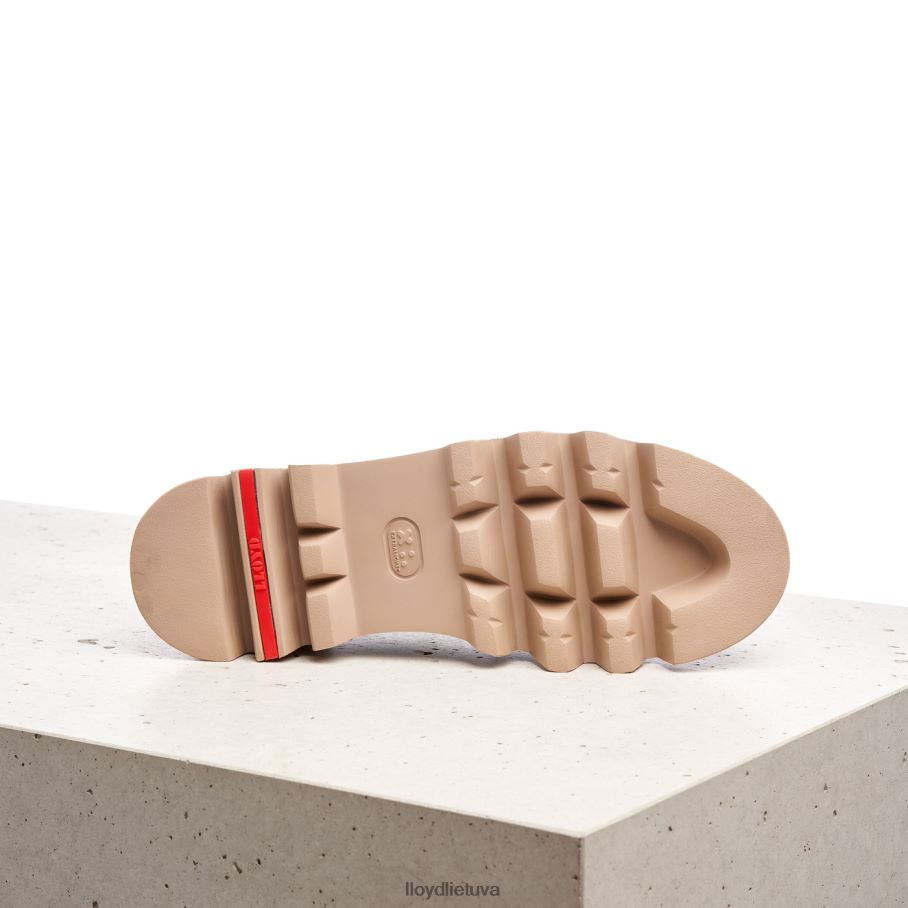 LLOYD odinė užsegama šlepetė moterys avalynė rudas VF40PZ1055