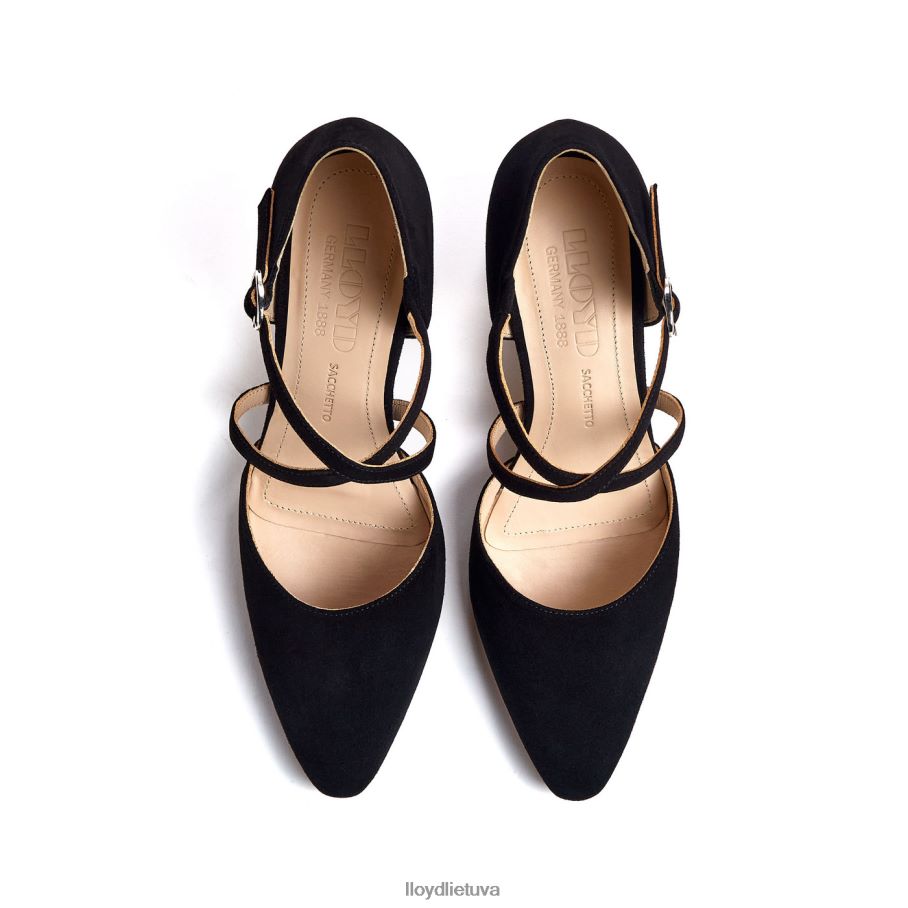 LLOYD sandalai moterys avalynė juodas VF40PZ1037