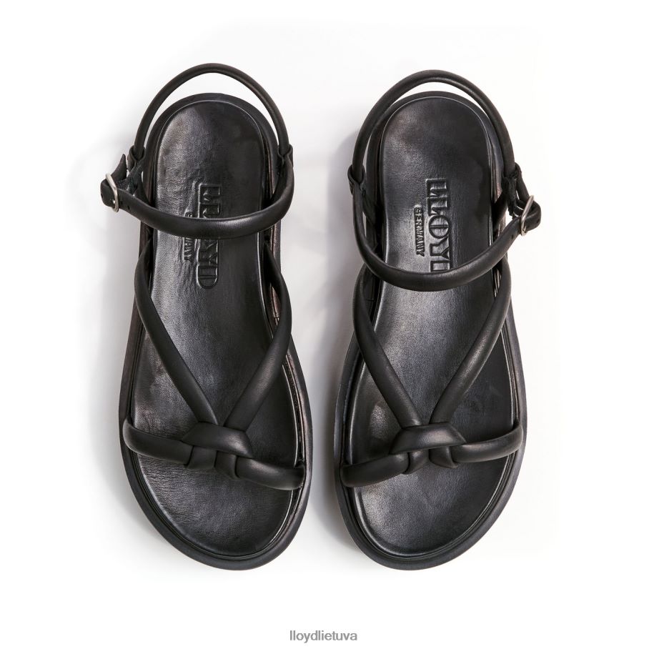 LLOYD sandalai moterys avalynė juodas VF40PZ1218