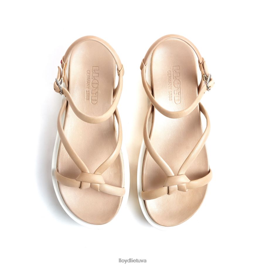LLOYD sandalai moterys avalynė smėlio spalvos VF40PZ1219
