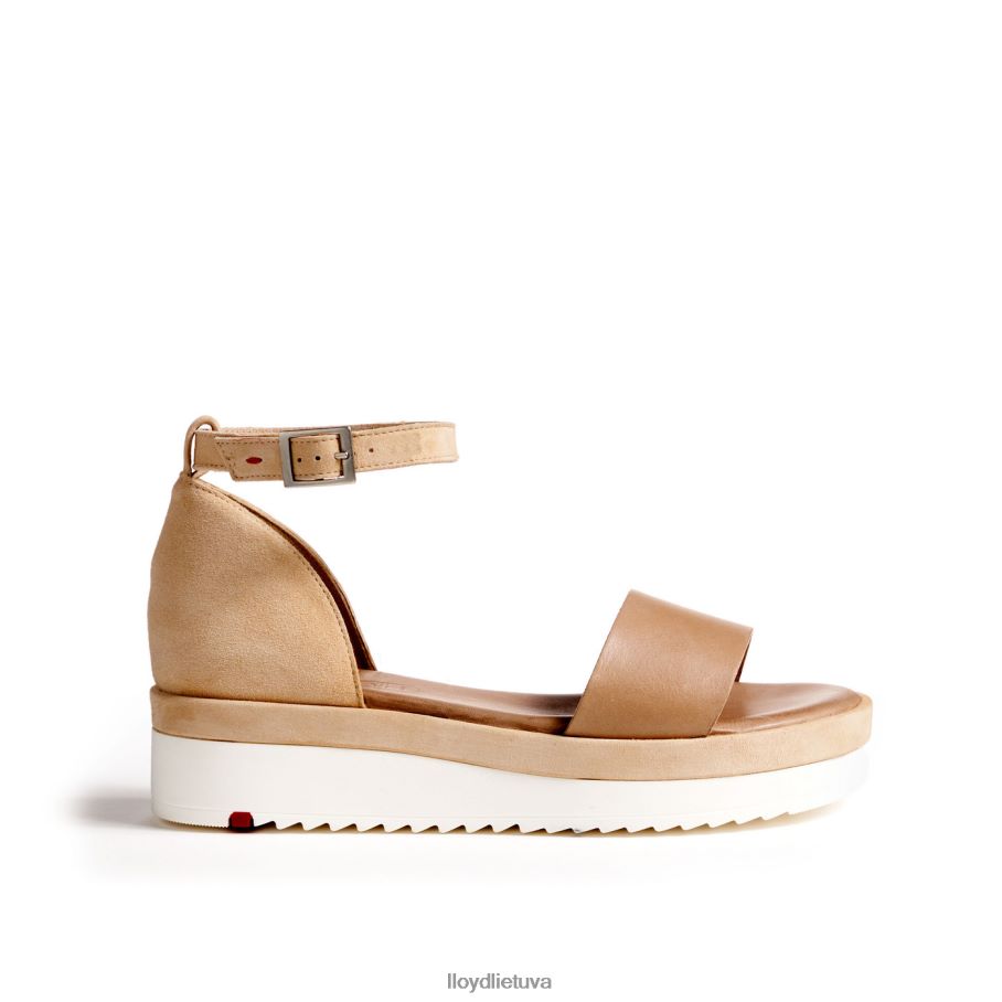 LLOYD sandalai moterys avalynė smėlio spalvos VF40PZ1226