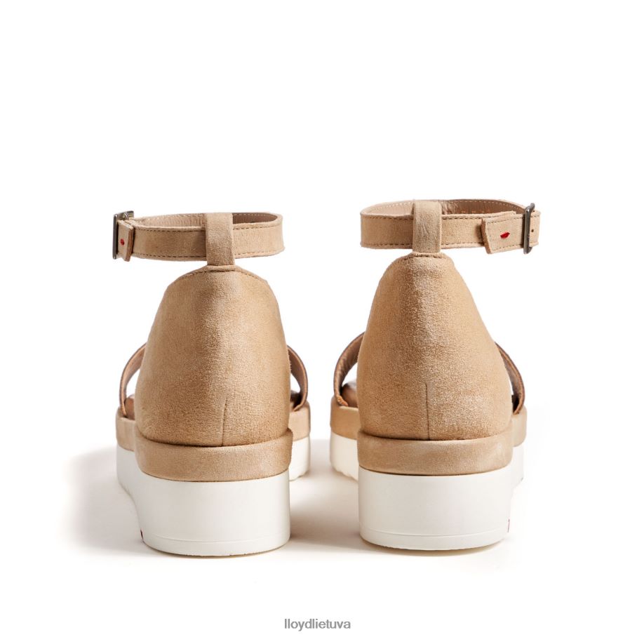 LLOYD sandalai moterys avalynė smėlio spalvos VF40PZ1226