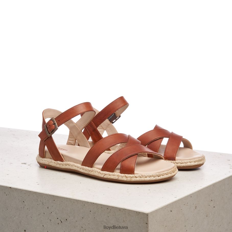 LLOYD sandalas moterys avalynė rudas VF40PZ1210