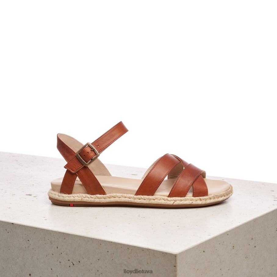 LLOYD sandalas moterys avalynė rudas VF40PZ1210