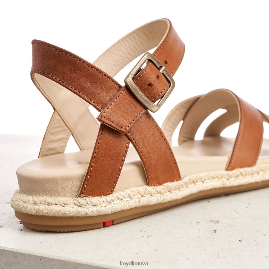 LLOYD sandalas moterys avalynė rudas VF40PZ1210