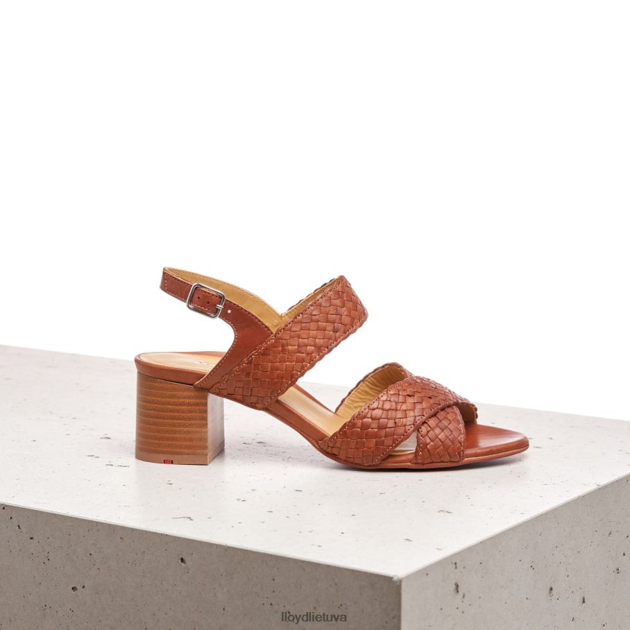 LLOYD sandalas moterys avalynė rudas VF40PZ1216