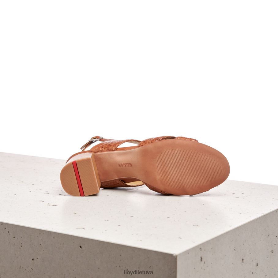 LLOYD sandalas moterys avalynė rudas VF40PZ1216