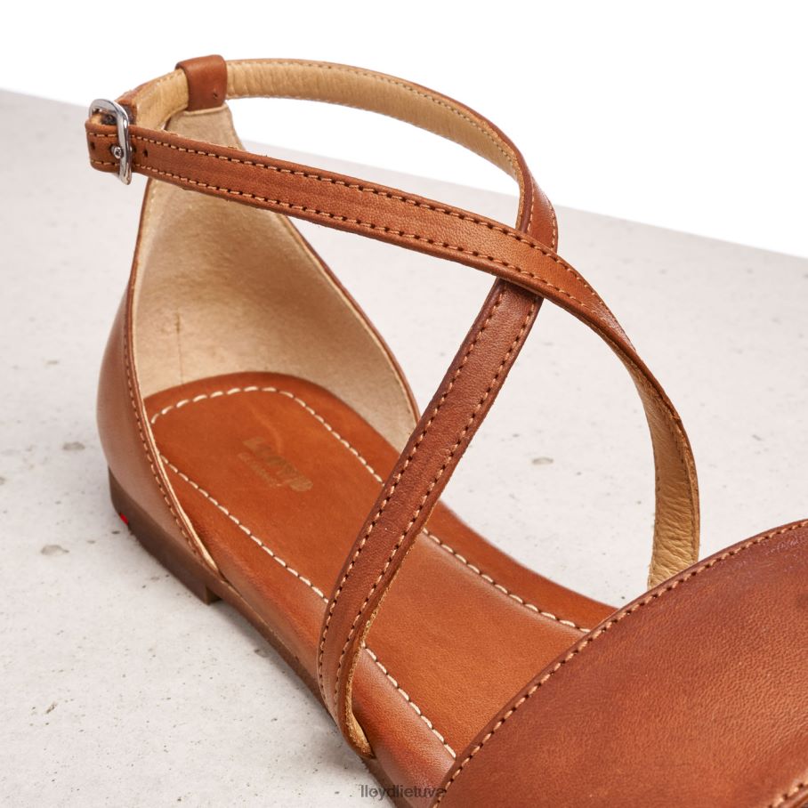 LLOYD sandalas moterys avalynė rudas VF40PZ1253