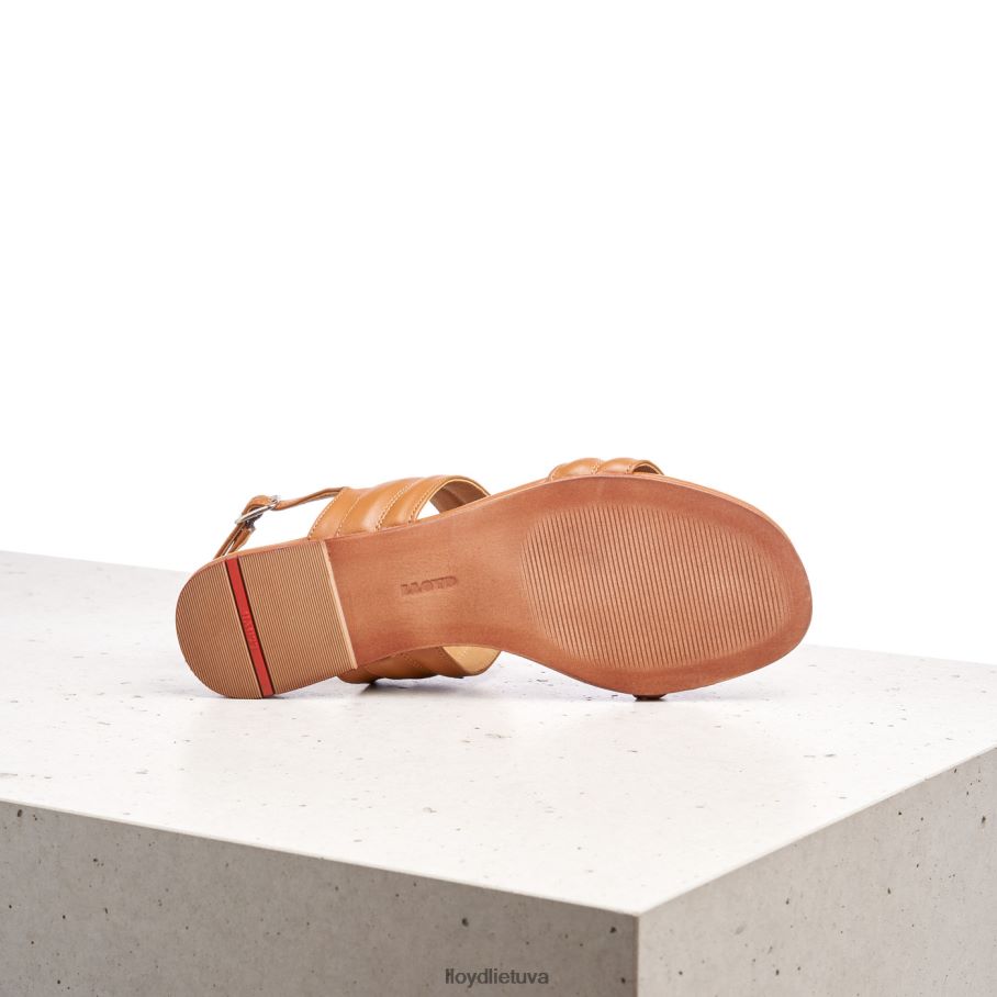 LLOYD sandalas moterys avalynė smėlio spalvos VF40PZ1231