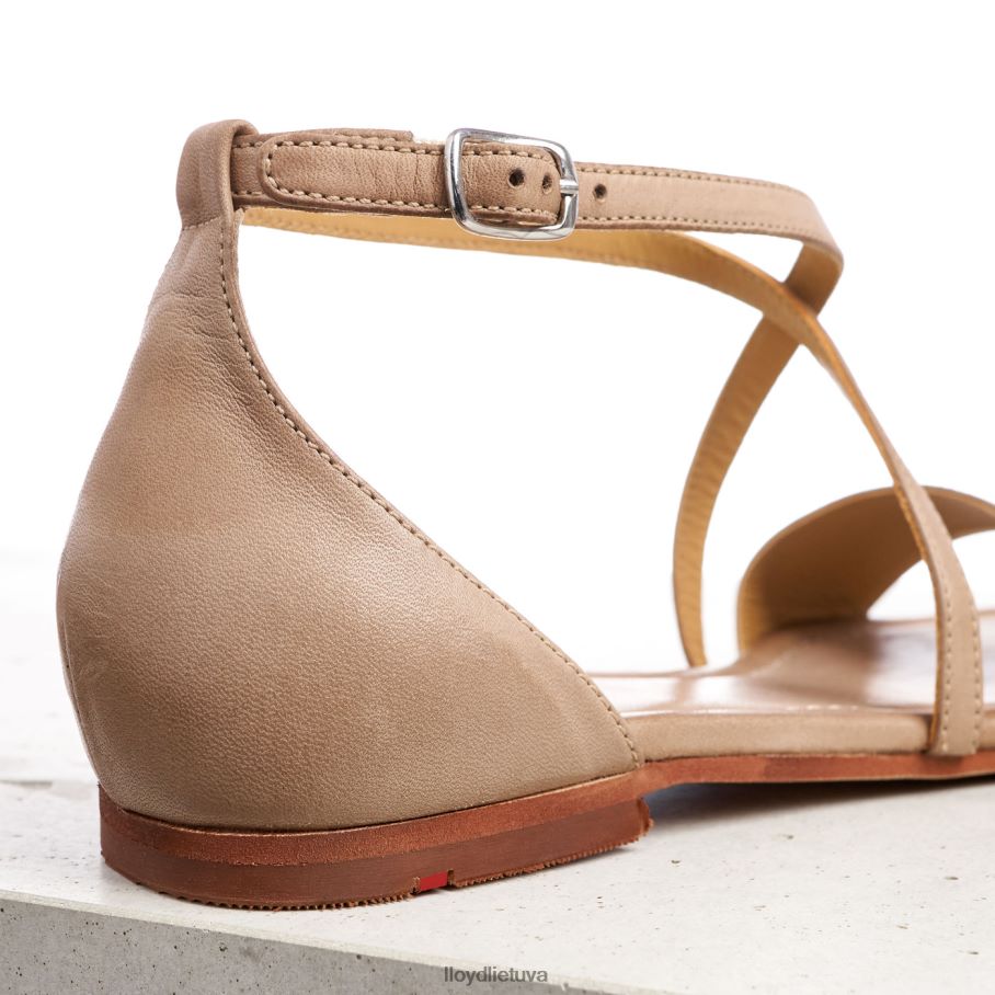 LLOYD sandalas moterys avalynė smėlio spalvos VF40PZ1234