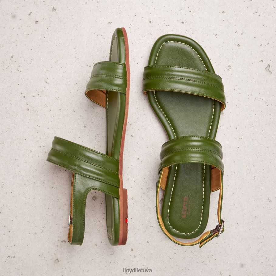 LLOYD sandalas moterys avalynė žalias VF40PZ1244