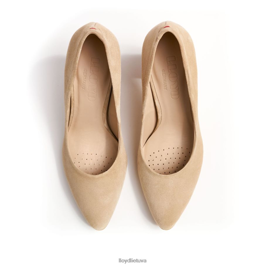 LLOYD siurbliai moterys avalynė smėlio spalvos VF40PZ1058