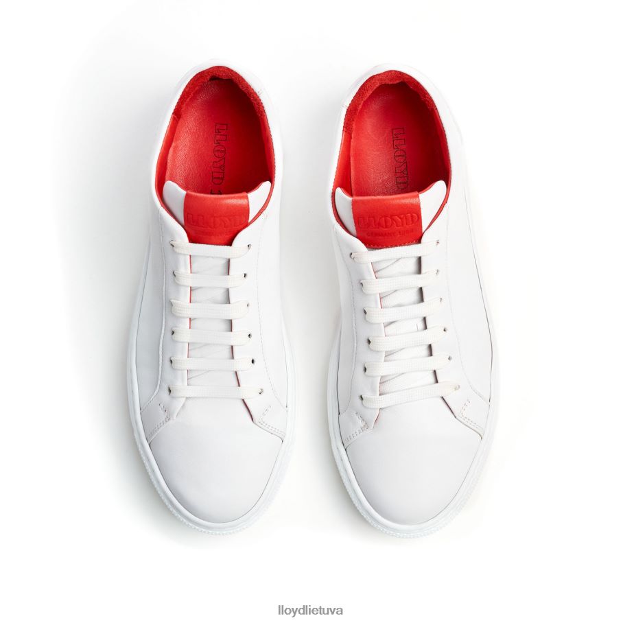 LLOYD sportbačiai su žemu viršumi moterys avalynė baltas VF40PZ786