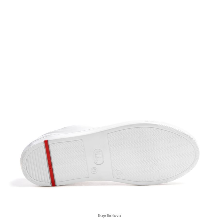 LLOYD sportbačiai su žemu viršumi moterys avalynė baltas VF40PZ786