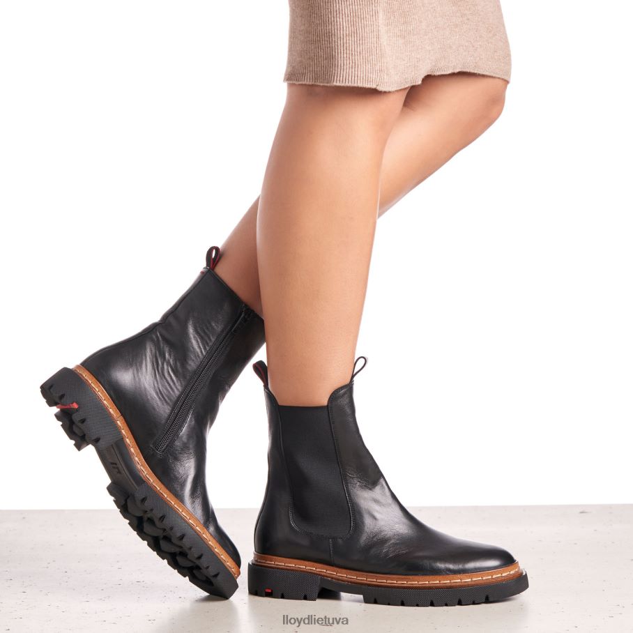 LLOYD stiefelette moterys avalynė juodas VF40PZ939