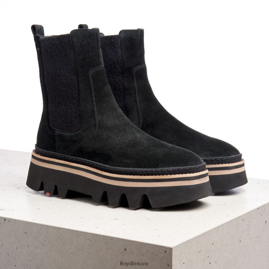 LLOYD stiefelette moterys avalynė juodas VF40PZ952