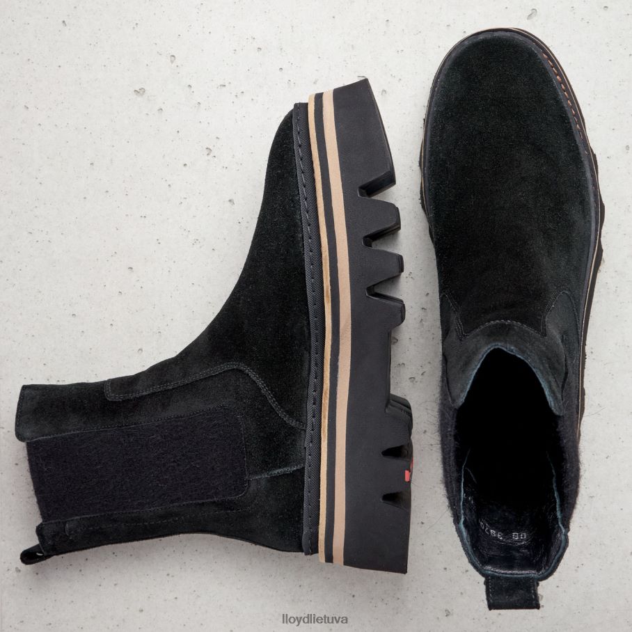 LLOYD stiefelette moterys avalynė juodas VF40PZ952