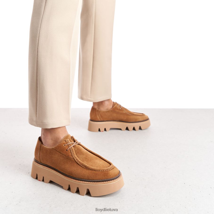 LLOYD suvarstoma šlepetė moterys avalynė rudas VF40PZ1038