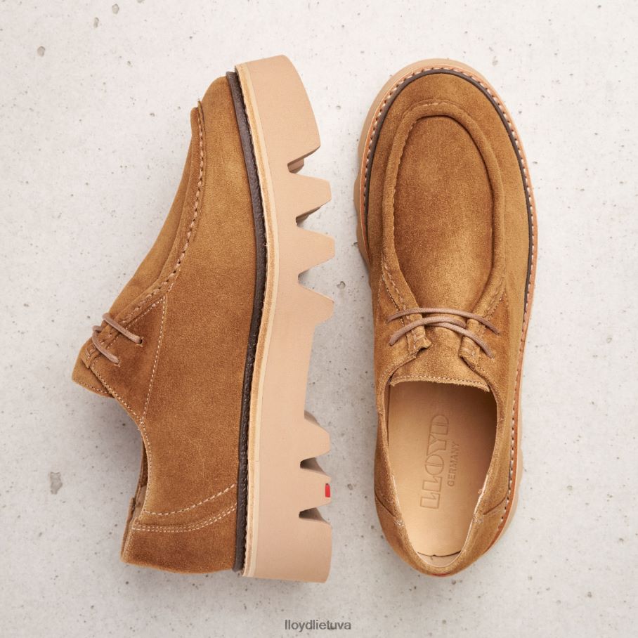 LLOYD suvarstoma šlepetė moterys avalynė rudas VF40PZ1038