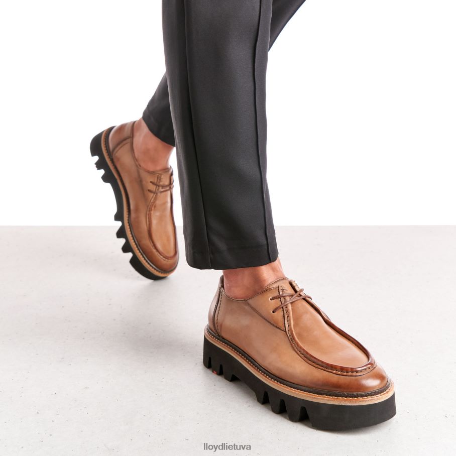 LLOYD suvarstoma šlepetė moterys avalynė rudas VF40PZ1358