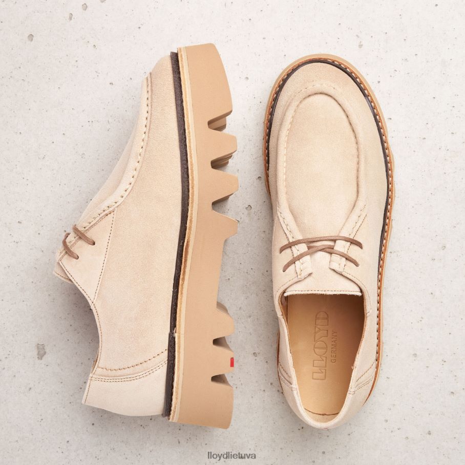 LLOYD suvarstoma šlepetė moterys avalynė smėlio spalvos VF40PZ1060