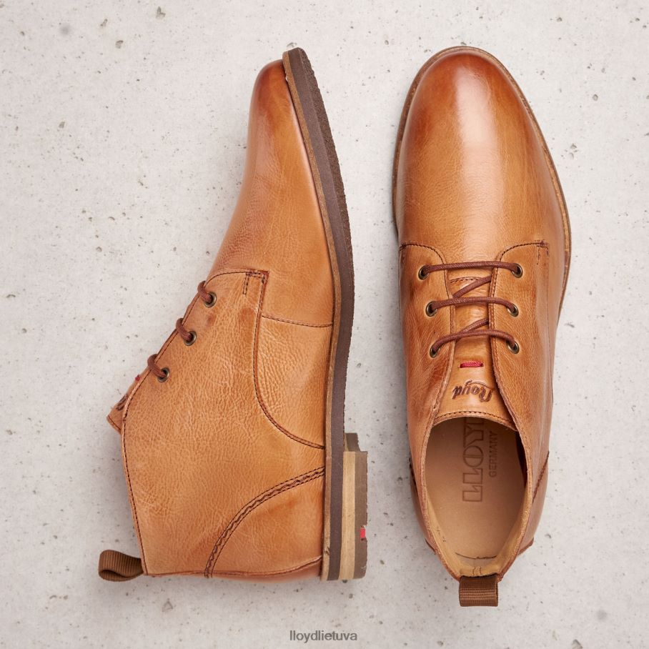 LLOYD suvarstomi kulkšnies batai moterys avalynė rudas VF40PZ994