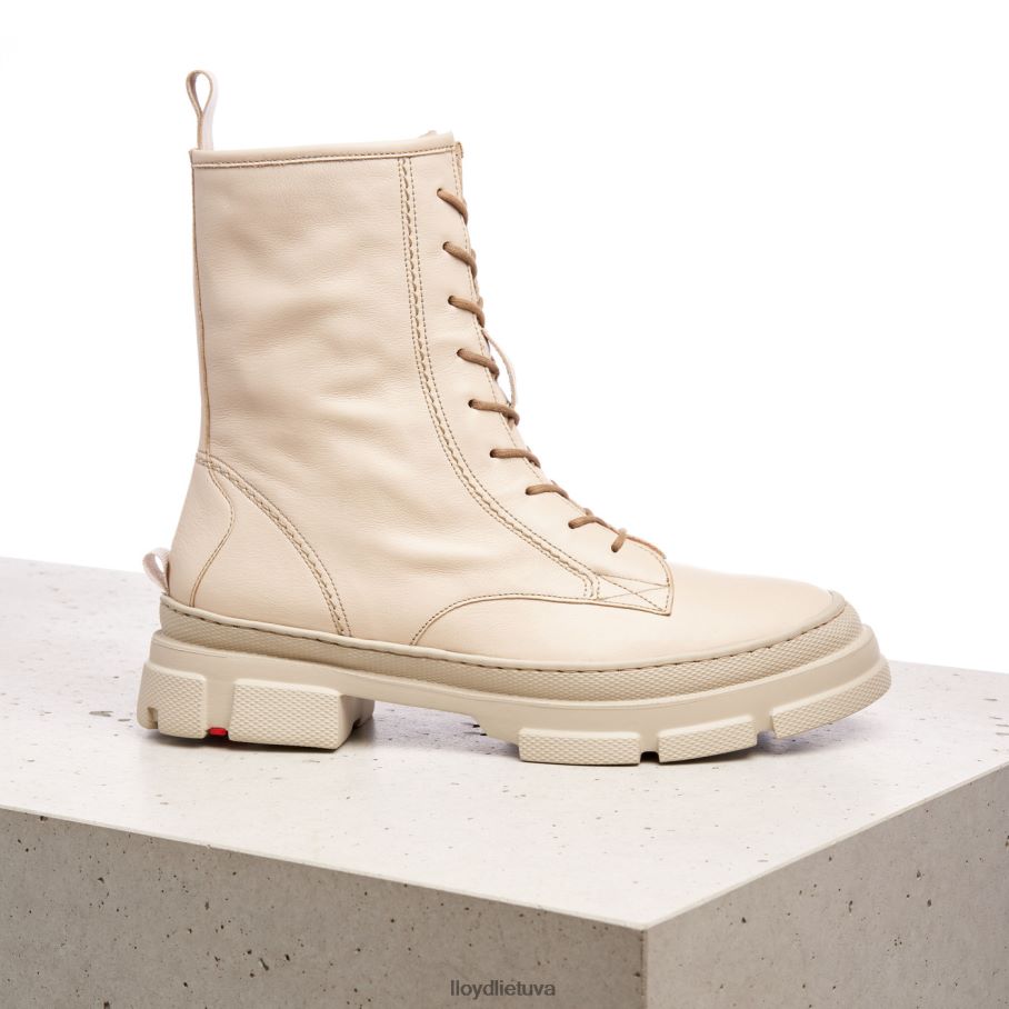 LLOYD suvarstomi kulkšnies batai moterys avalynė smėlio spalvos VF40PZ936