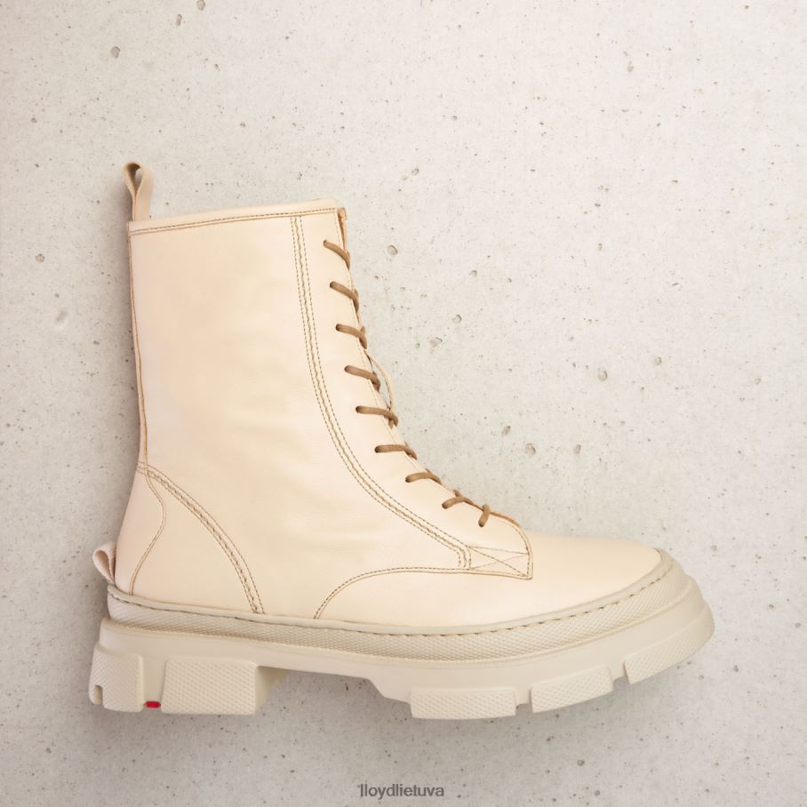 LLOYD suvarstomi kulkšnies batai moterys avalynė smėlio spalvos VF40PZ936