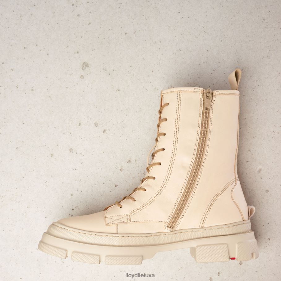 LLOYD suvarstomi kulkšnies batai moterys avalynė smėlio spalvos VF40PZ936