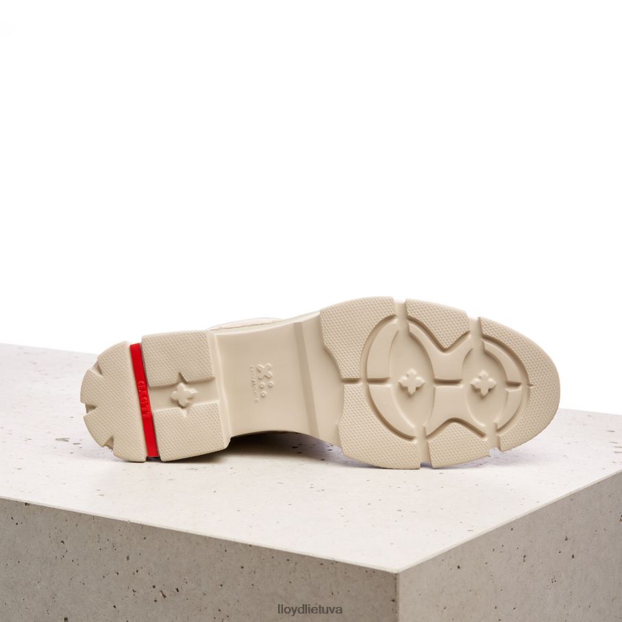 LLOYD suvarstomi kulkšnies batai moterys avalynė smėlio spalvos VF40PZ936