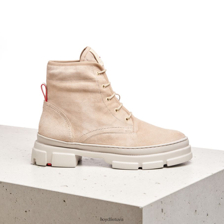 LLOYD suvarstomi kulkšnies batai moterys avalynė smėlio spalvos VF40PZ977