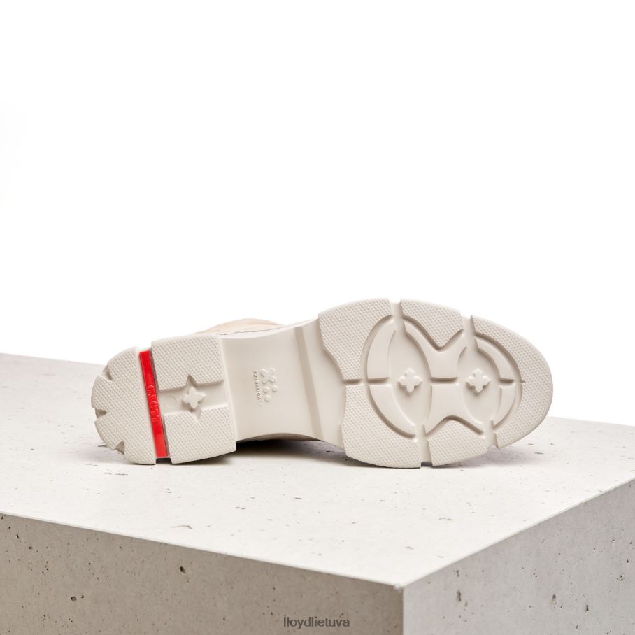 LLOYD suvarstomi kulkšnies batai moterys avalynė smėlio spalvos VF40PZ977