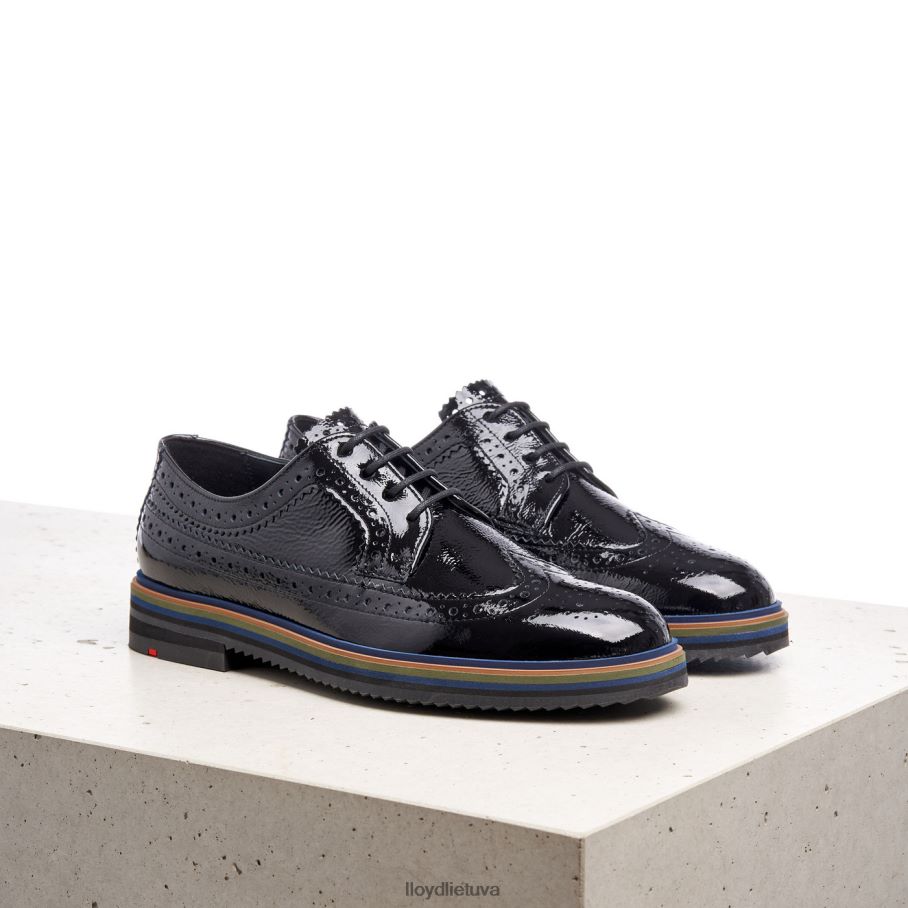 LLOYD suvarstyti pusbačius moterys avalynė juodas VF40PZ1043