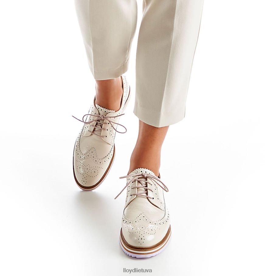 LLOYD suvarstyti pusbačius moterys avalynė smėlio spalvos VF40PZ1080