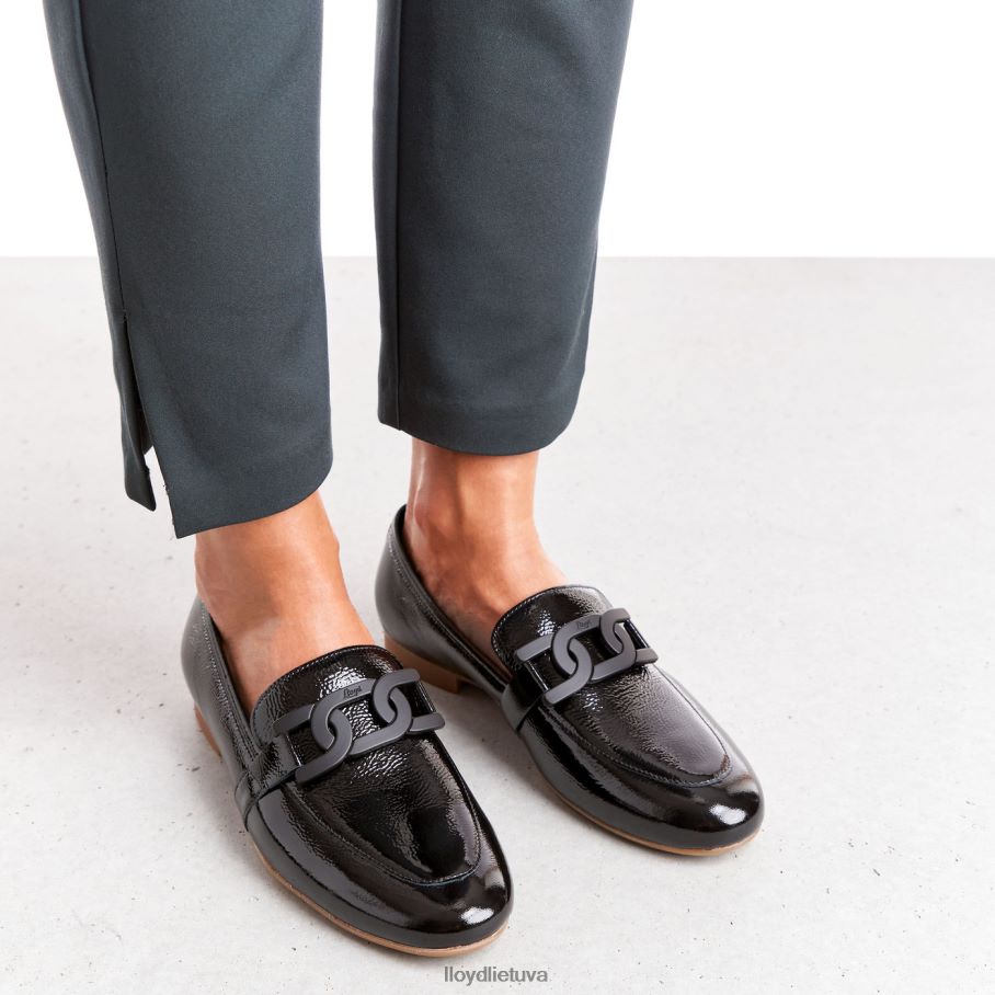 LLOYD užsegama šlepetė moterys avalynė juodas VF40PZ1072