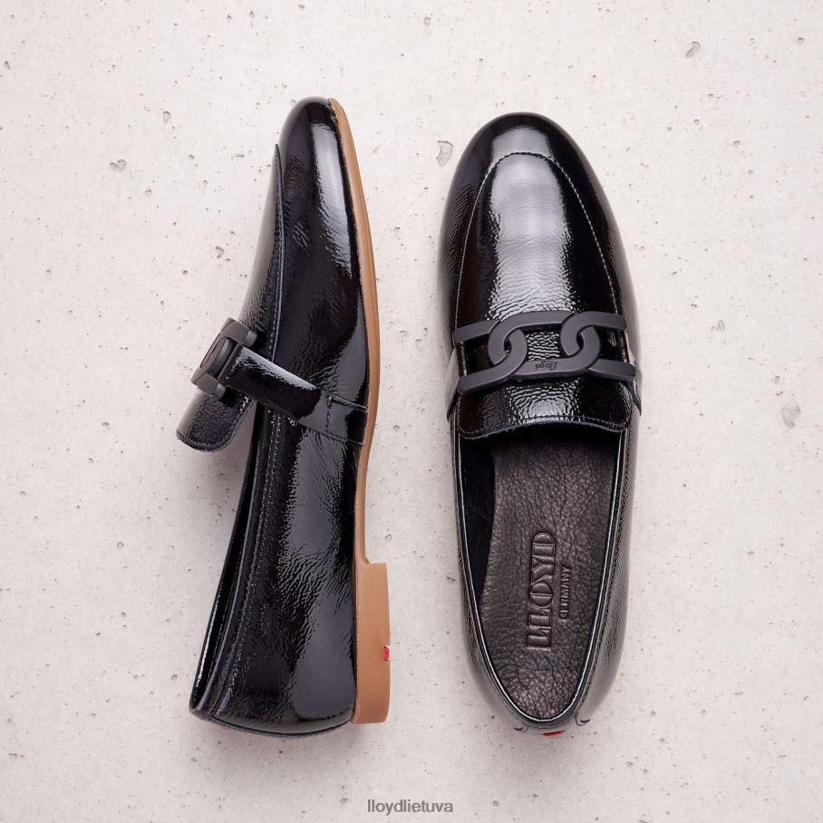 LLOYD užsegama šlepetė moterys avalynė juodas VF40PZ1072