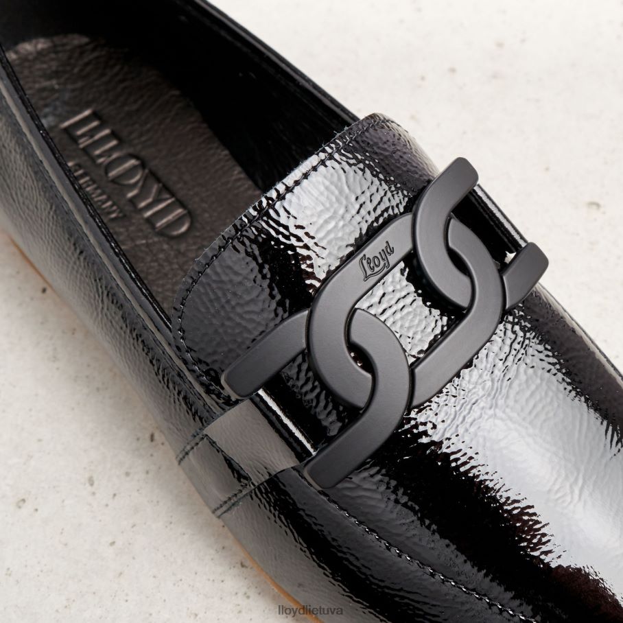 LLOYD užsegama šlepetė moterys avalynė juodas VF40PZ1072