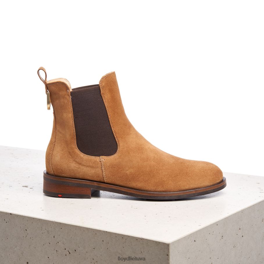 LLOYD užsimaunami kulkšnies batai moterys avalynė rudas VF40PZ967