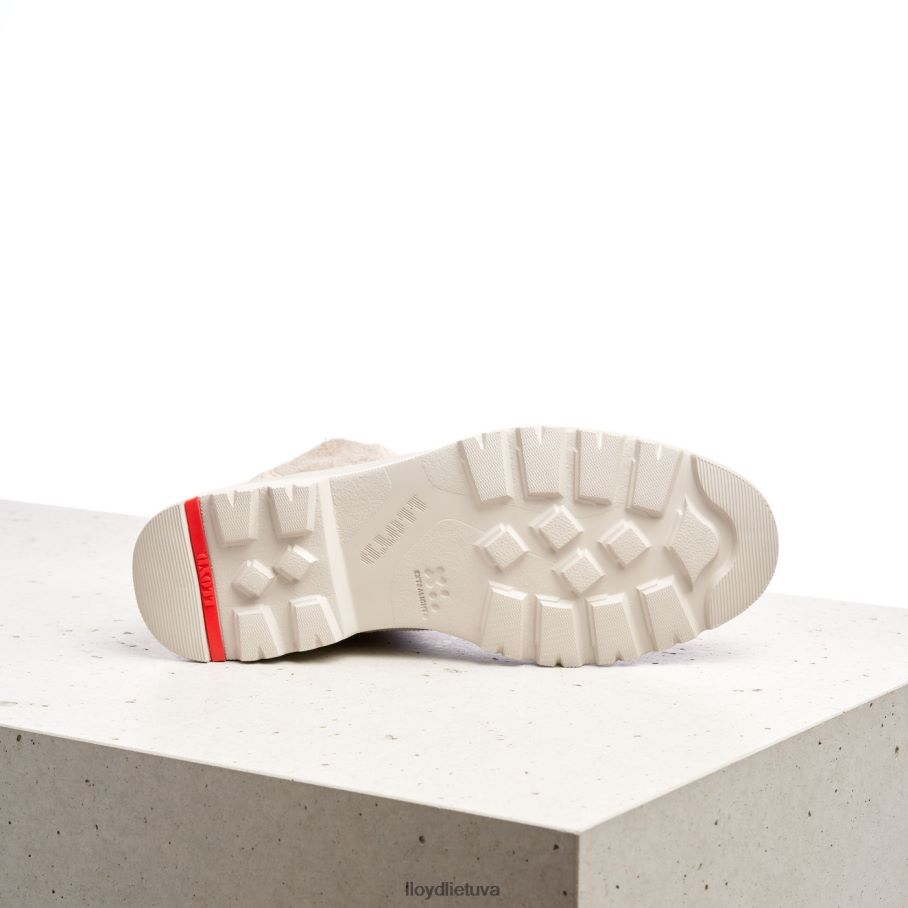 LLOYD užsimaunami kulkšnies batai moterys avalynė smėlio spalvos VF40PZ924