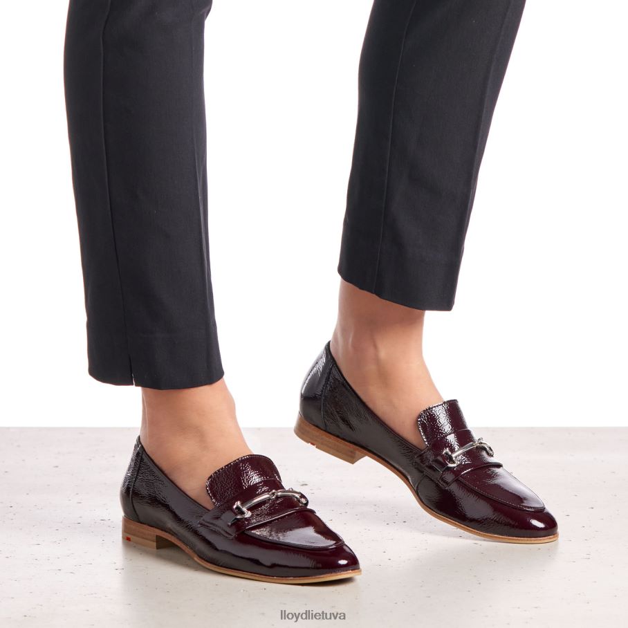 LLOYD užsimauti odinę šlepetę moterys avalynė rudas VF40PZ1130