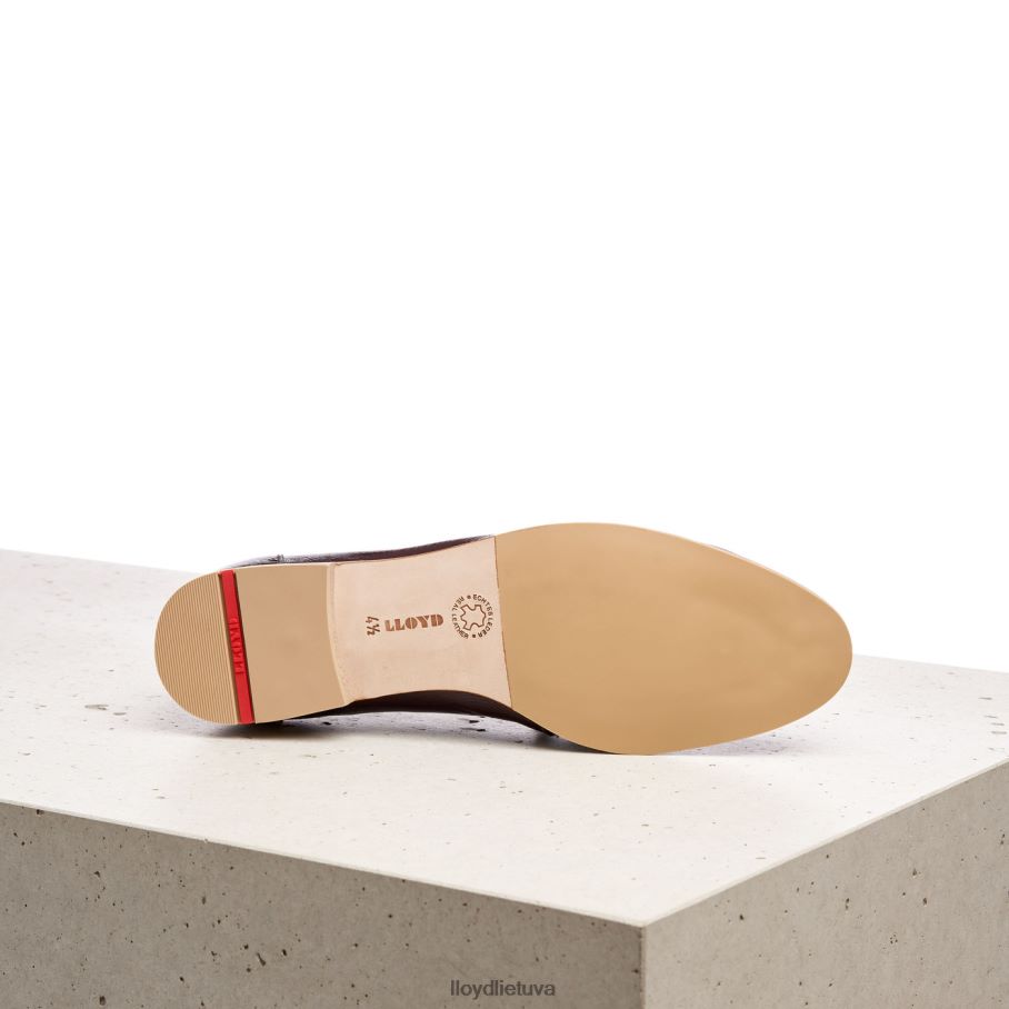 LLOYD užsimauti odinę šlepetę moterys avalynė rudas VF40PZ1130